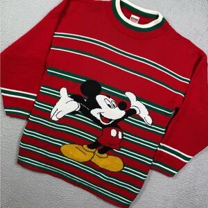 Vintage 90s‎ Disney Mickey Mouse knit sweater